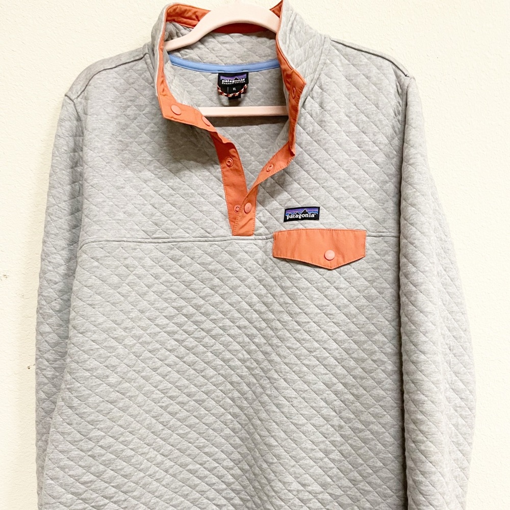 Patagonia Quilt Snap-T Pullover sz XL